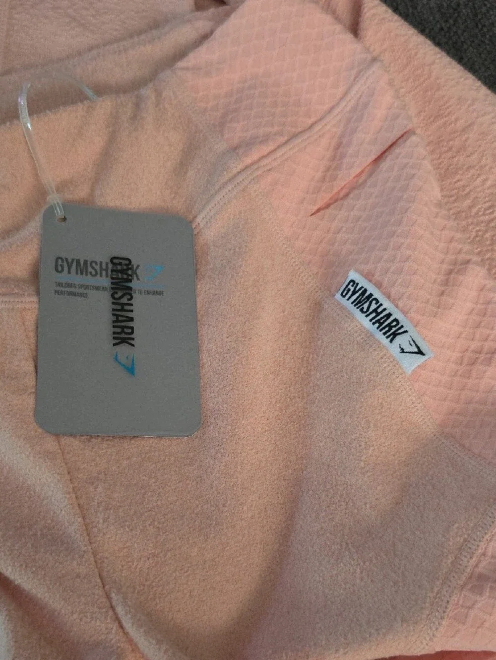 Gymshark Girls' True Textured Legging- Blush Nude